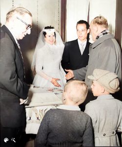 Franz no casamento de Helomar Azambuja Prauchner e Nahyr Casagrande