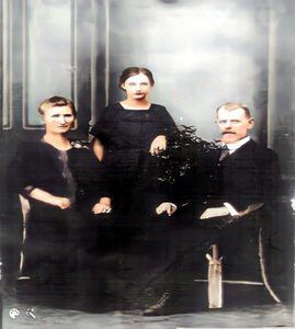 Johann Prauchner (filho) e sua família
