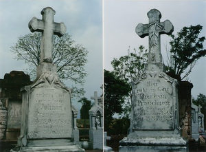 Túmulos de Johann e Theresia Prauchner