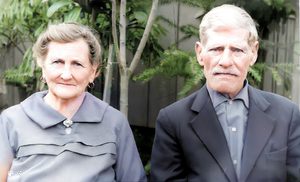 Guilherme (Wilhelm) Prauchner e sua esposa